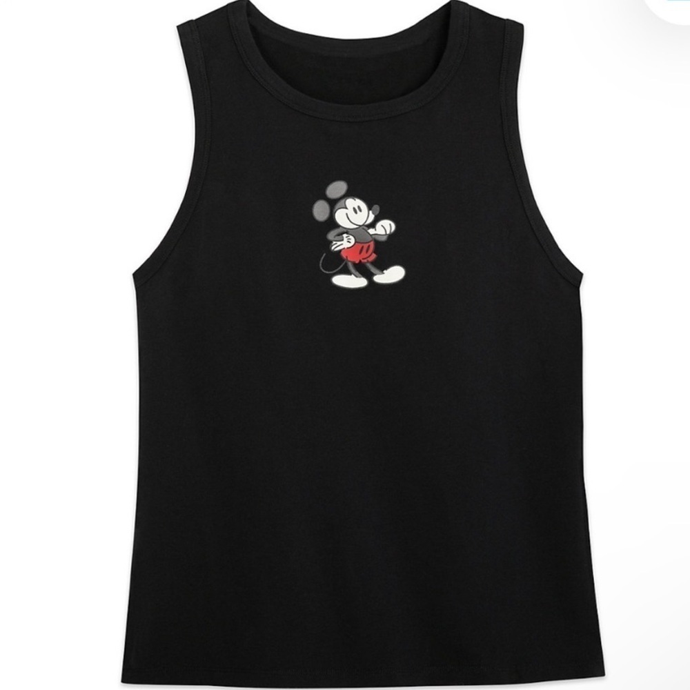 Mickey Mouse Genuine Mousewear black plus size woman’s Tank Top 3x